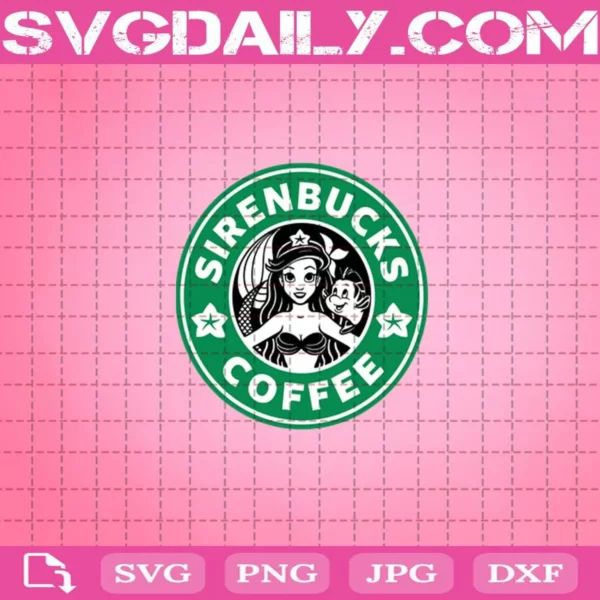 Sirenbucks Coffee Starbucks Logo Svg