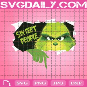 Six Feet People Svg
