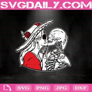 Skeleton Love Svg