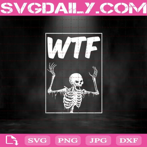 Skeleton Wtf Svg