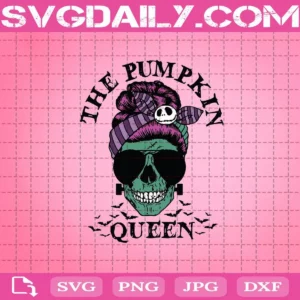 Skull Girl The Pumpkin Svg