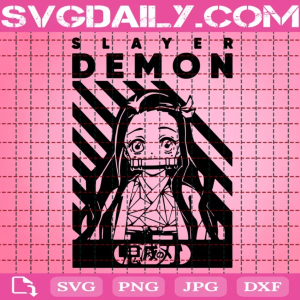 Slayer Demon Nezuko Svg