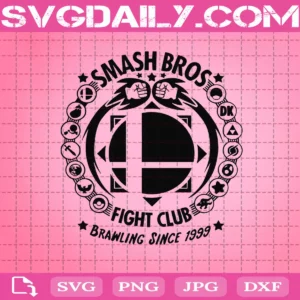 Smash Bros Fight Club Svg