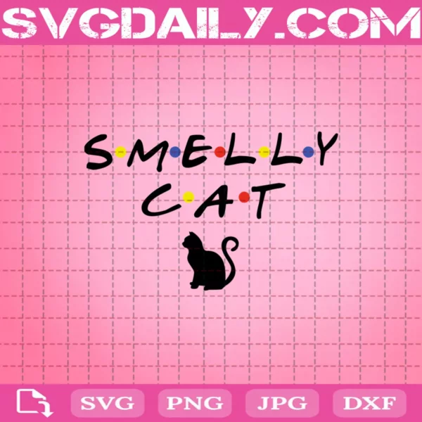 Smelly Cat Svg, Friends Tv Show Svg