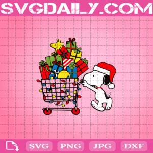 Snoopy Christmas Svg