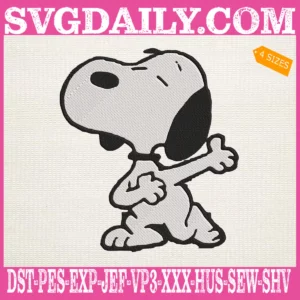 Snoopy Embroidery Files
