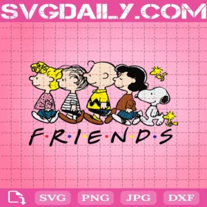 Snoopy Friends Svg
