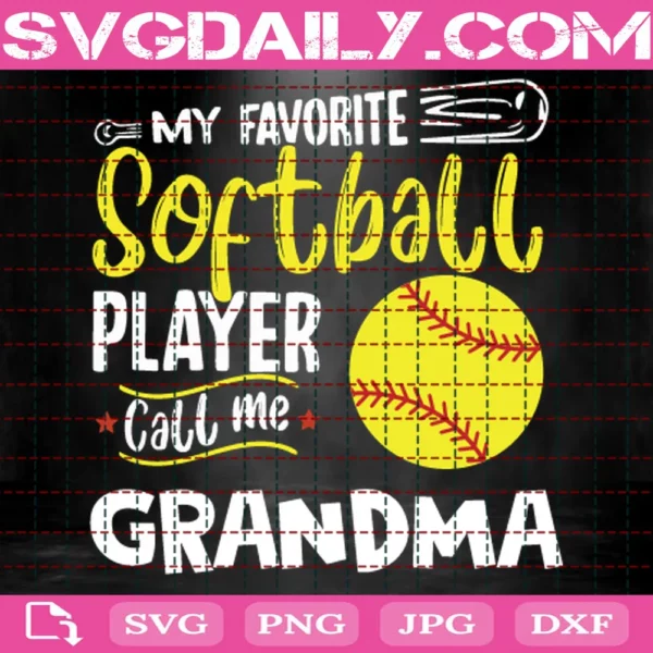 Softball And Baseball Grandma