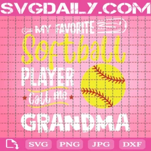 Softball And Baseball Grandma