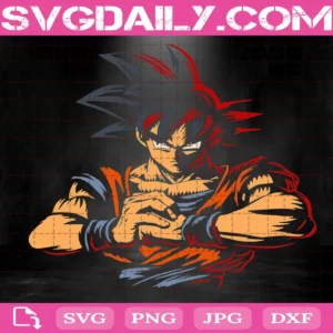 Son Goku Svg, Dragon Ball Svg