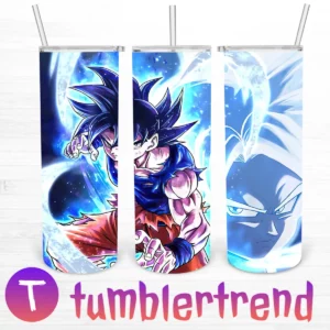 Son Goku Ultra Instinct 20oz Tumbler Skinny