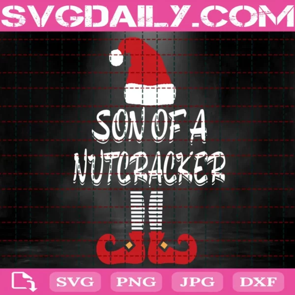 Son Of Nutcracker Christmas Svg