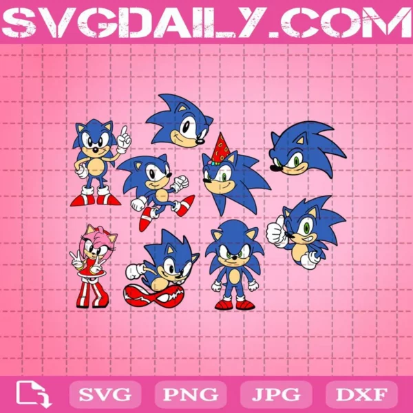 Sonic Svg Bundle
