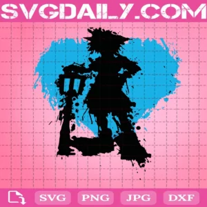 Sora Svg, Kingdom Hearts Svg