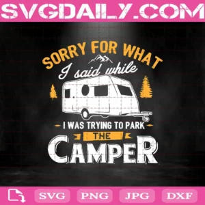 Sorry For What I Said Svg