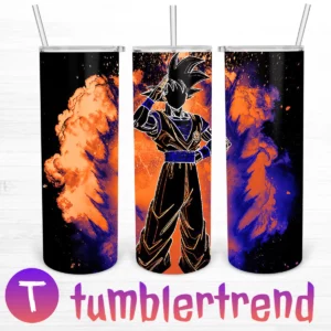 Soul Of Son Goku 20oz Tumbler Skinny