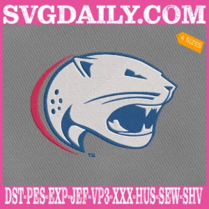 South Alabama Jaguars Embroidery Machine