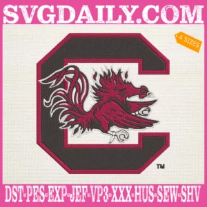 South Carolina Gamecocks Embroidery Machine