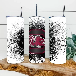 South Carolina Gamecocks Football 20oz Skinny Tumbler