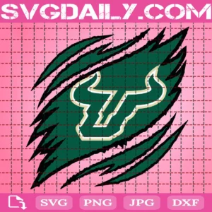 South Florida Bulls Claws Svg