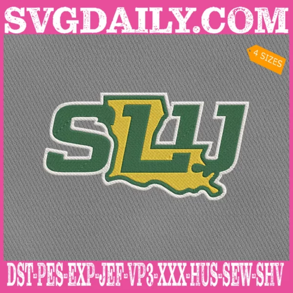 Southeastern Louisiana Lions Embroidery Files