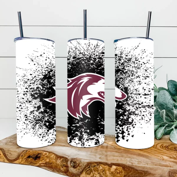 Southern Illinois Salukis 20oz Skinny Tumbler