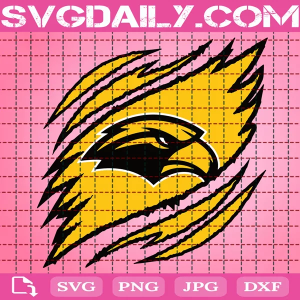 Southern Miss Golden Eagles Claws Svg