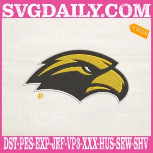 Southern Miss Golden Eagles Embroidery Machine