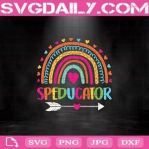 Speducator Rainbow Svg