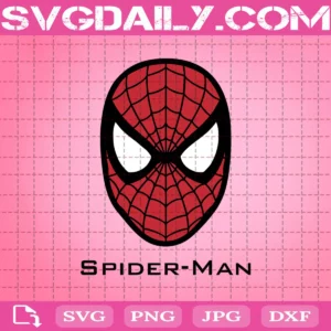Spiderman Face Svg