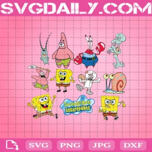Spongebob Bundle Svg