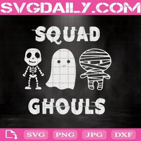 Squad Ghouls Svg