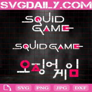 Squid Game Logo Svg