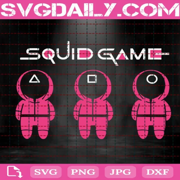 Squid Game Svg, Squid Game Logo Svg
