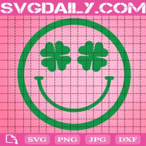 St Patrick'S Smiley Svg