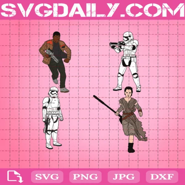 Star Wars Character Storm Trooper Svg