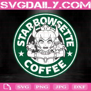 Starbowsette Coffee Svg