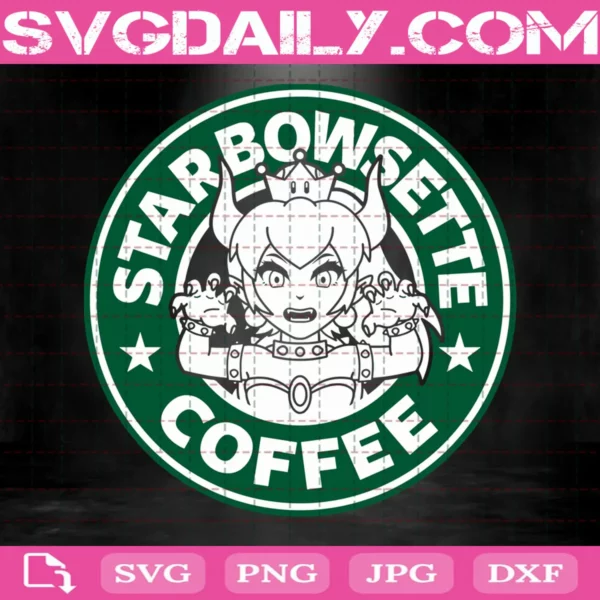 Starbowsette Coffee Svg