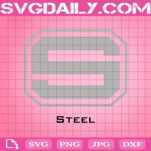 Steel Logo Svg, John Henry Irons Svg