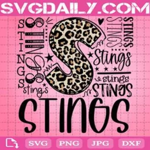 Stings Mascot Svg