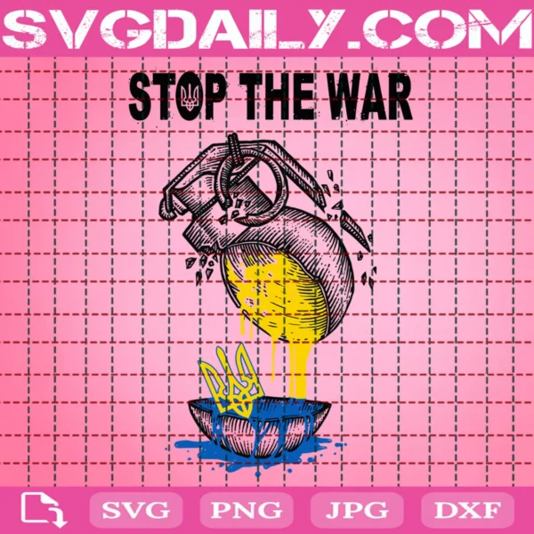 Stop The War Svg