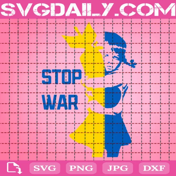 Stop War Svg, No War Svg