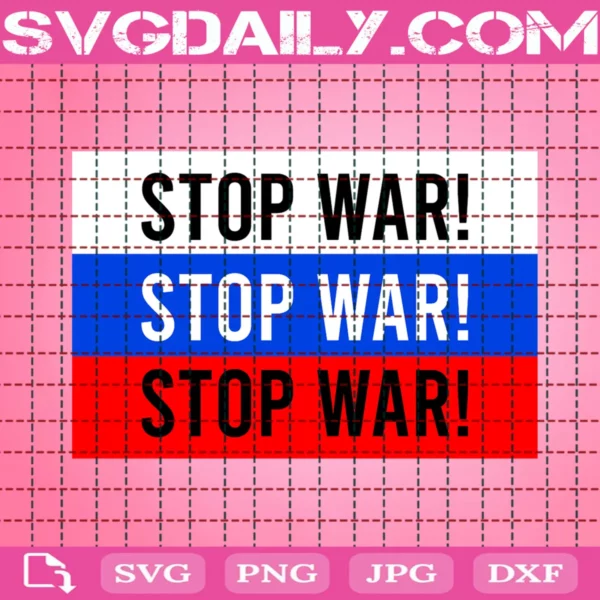 Stop War Svg, Stop War Choose Peace Svg