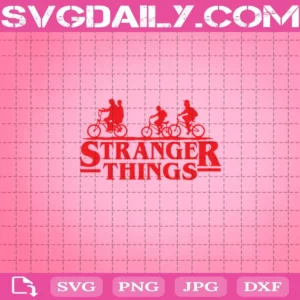 Stranger Things Svg