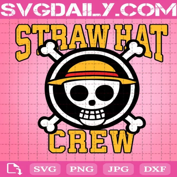 Straw Hat Crew Svg