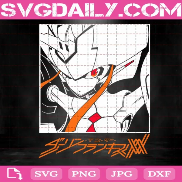 Strelitzia Svg, Darling In The Franxx Svg