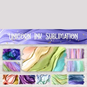 Sublimation Unicorn Ink Glitter Png