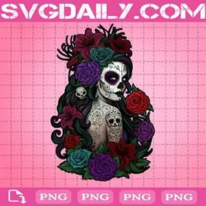 Sugar Skull Day Of The Dead Png