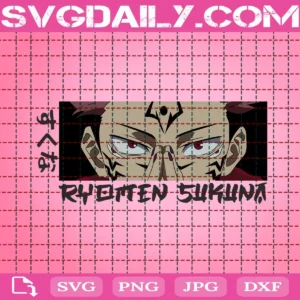 Sukuna Svg, Jujutsu Kaisen Svg