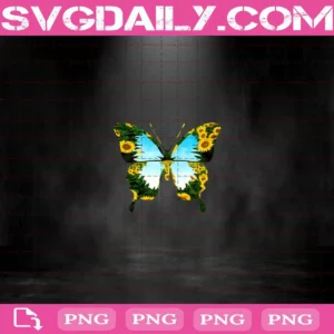 Sunflower Butterfly Png